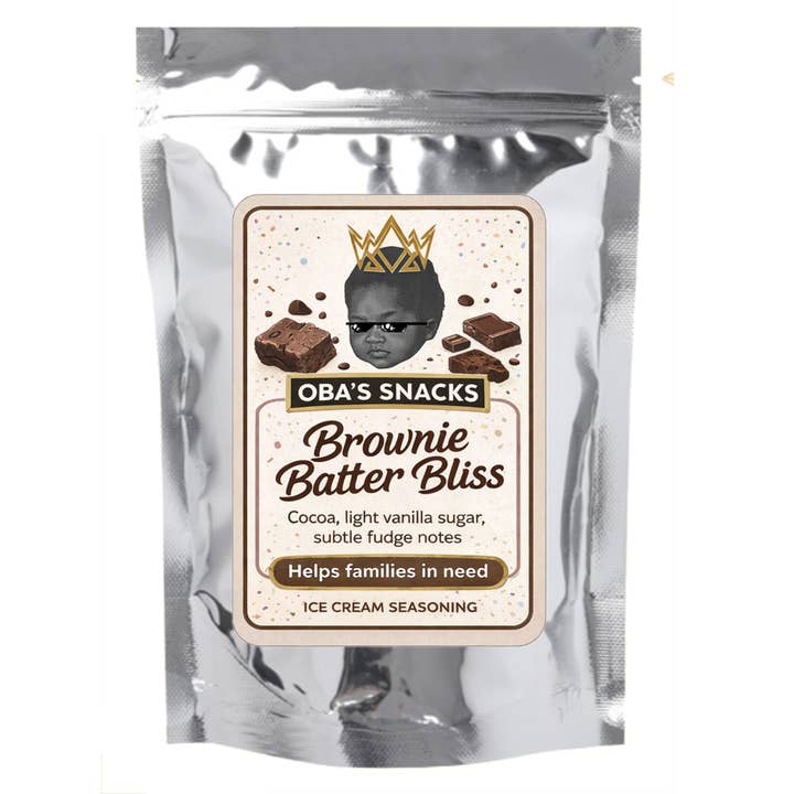 Eisgewürz – Schokoladen-Brownie-Teig-Glück für den Großhandel von Oba's Snacks