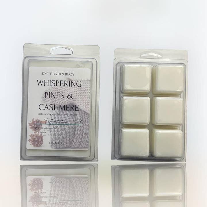Whispering Pines & Cashmere Coconut Soy Cera Derretida por atacado de TifOrganics