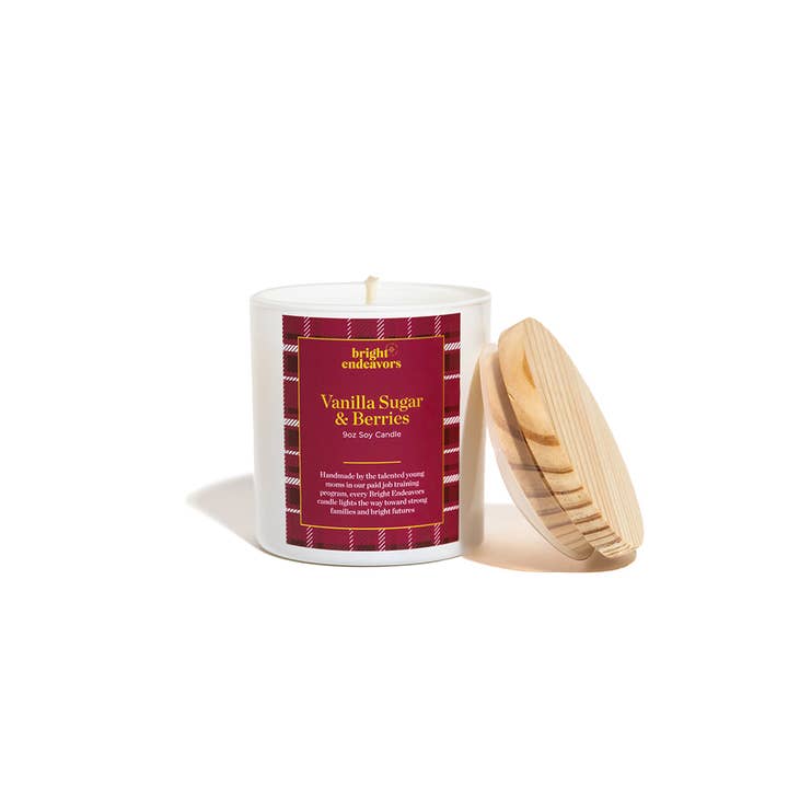 Bright Endeavors - Wholesale Jar/Filled Candle - Vanilla Sugar & Berries4