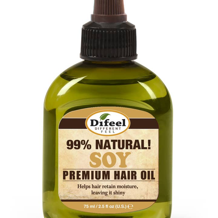 Difeel - Wholesale Hair Oil - Difeel Premium Natural Hair Oil - Soy Oil 2.5 oz.