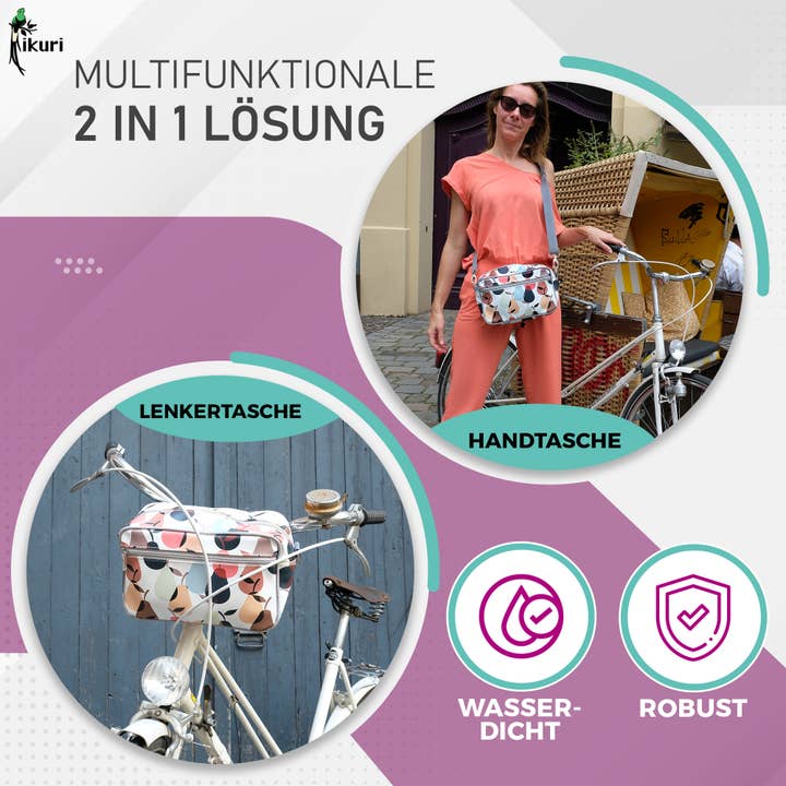 Ikuri - Wholesale Biking Accessories - Handlebar bag - small bicycle bag for handlebars - Peras