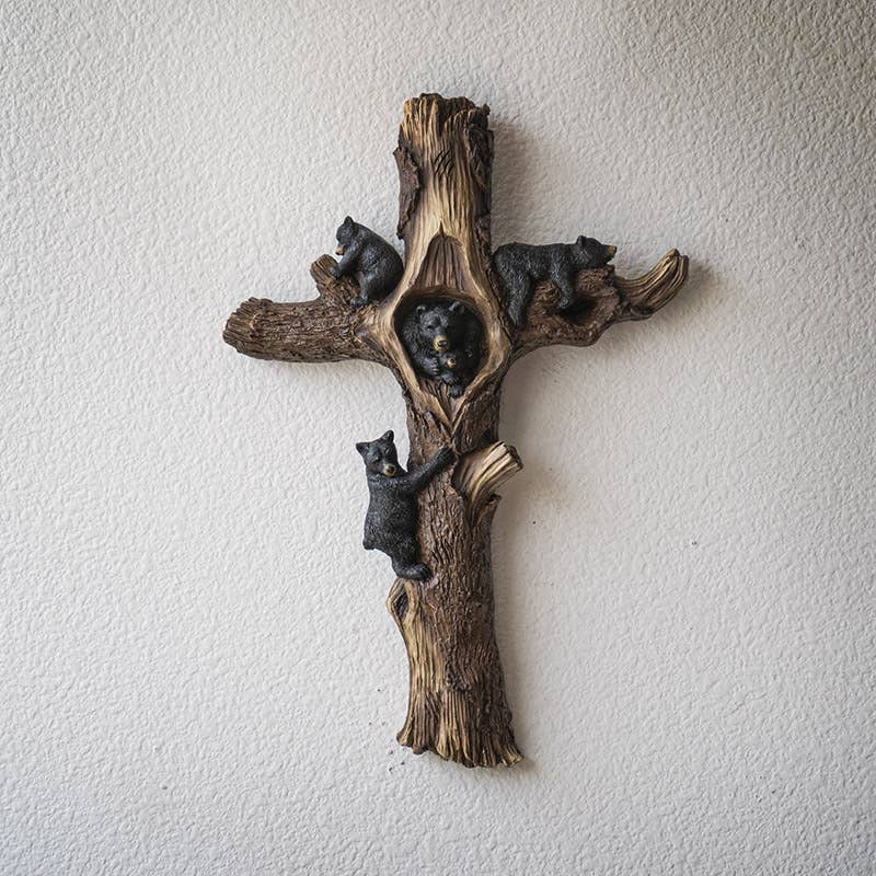 Pacific Trading - Vendita all'ingrosso Decorazioni da tavolo - Orso Nero Attraversa per Baite5