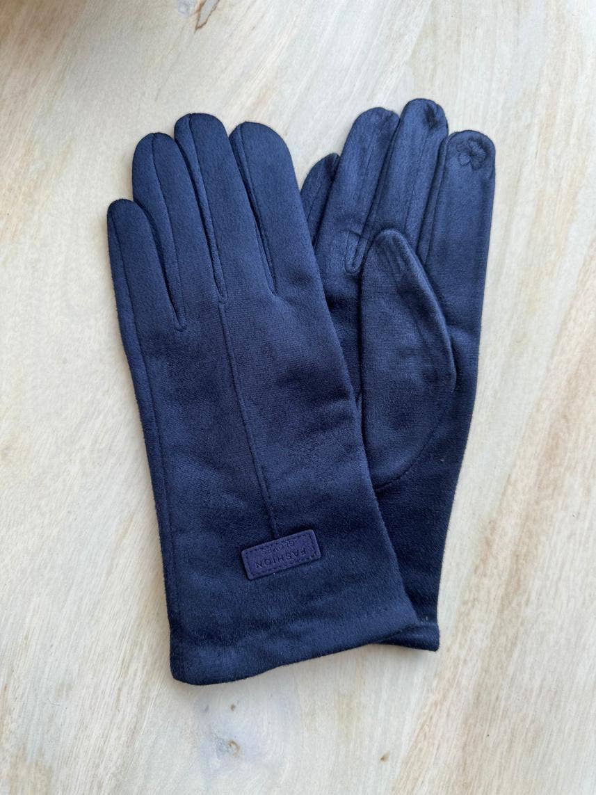 Cinnamon Creations – Luvas - Mulher por atacado – Luvas de Camurça Sintética GLO118