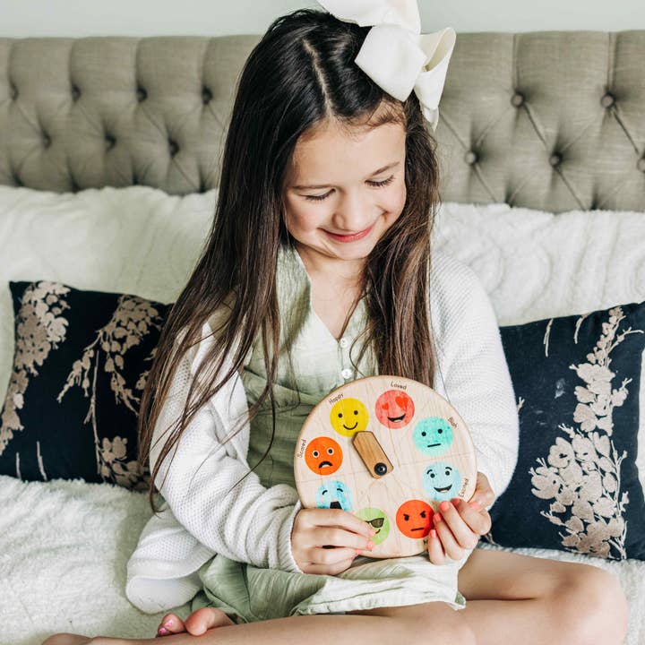 Mirus Toys – wholesale Wood toy – Child – Emotion Wheel5