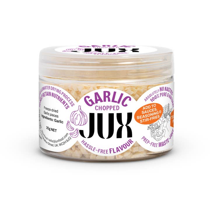 JUX Food - Wholesale Dried Spice - Garlic (60g), 100% Natural Freeze-Dried Chopped Garlic4
