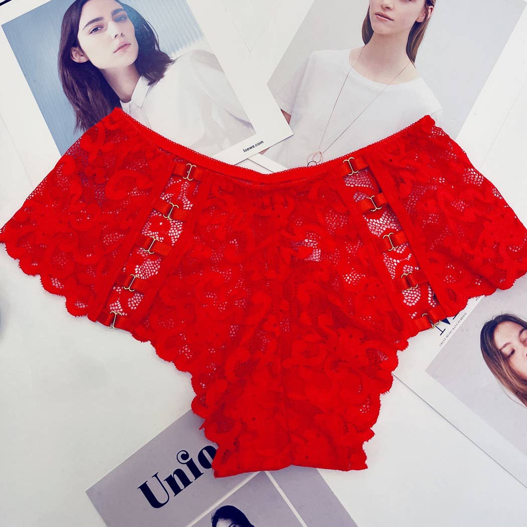 Curvy Fix - Wholesale Shapewear - Women's - Lace Plus Size Smooth Shaping Brief Panty for 120-240 lbs2