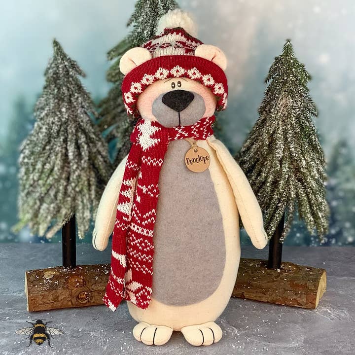 Penelope die Eisbär für den Großhandel von Honey and Me