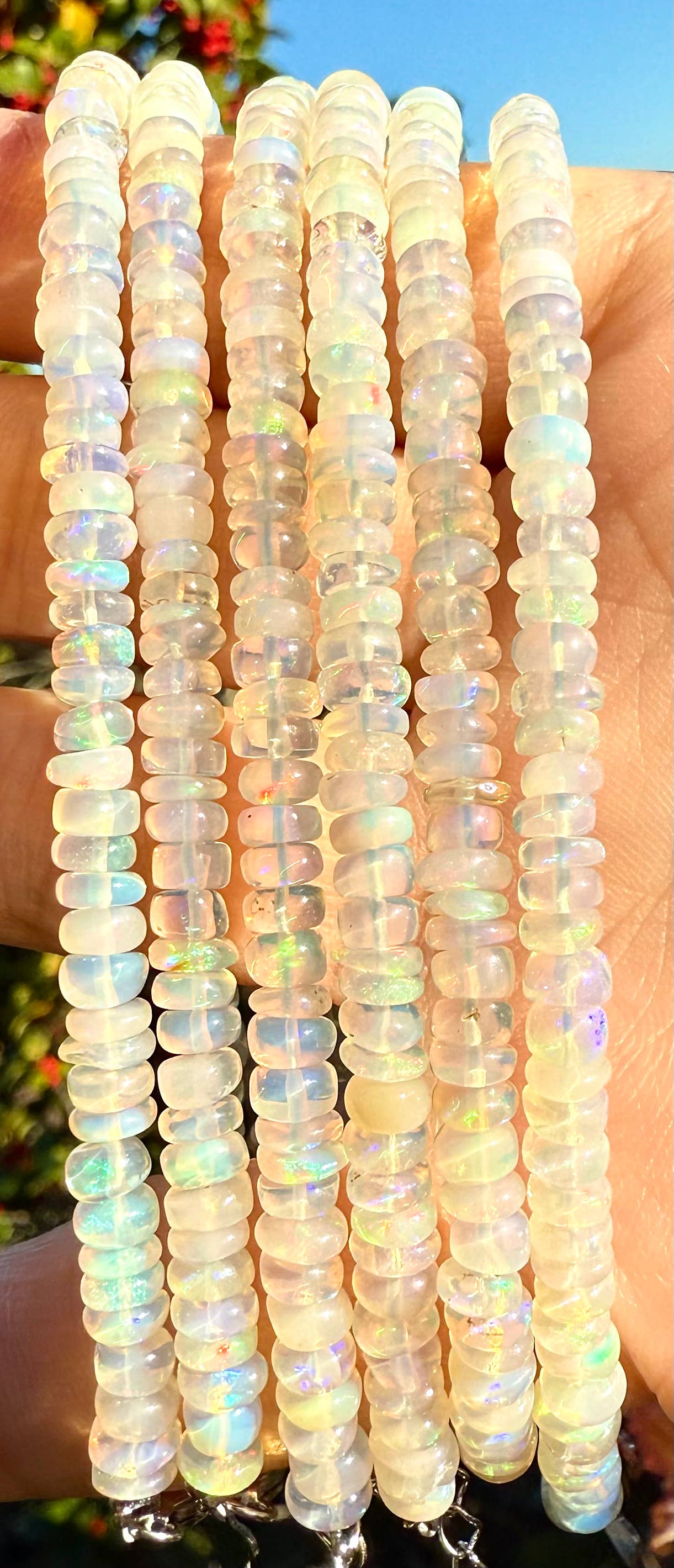 KayleeNYC – wholesale Pärlarmband – Naturligt etiopiskt opalarmband med 925 sterlingsilver2