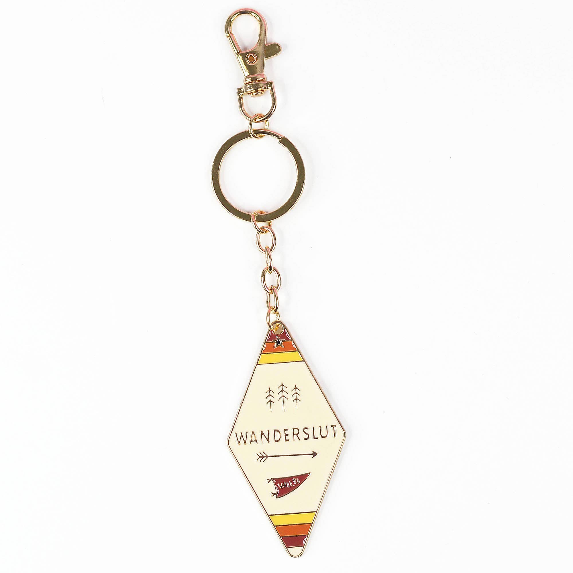 Mugsby - Vente Porte-clés – femme - Porte-clés émaillé de collection Camp, porte-clés émaillé, automne5