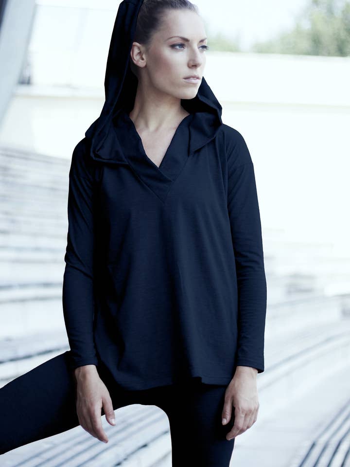 Yoga Pants Set, Yoga Top Set, Yoga Clothes, Women Blue for wholesale by LeMuse