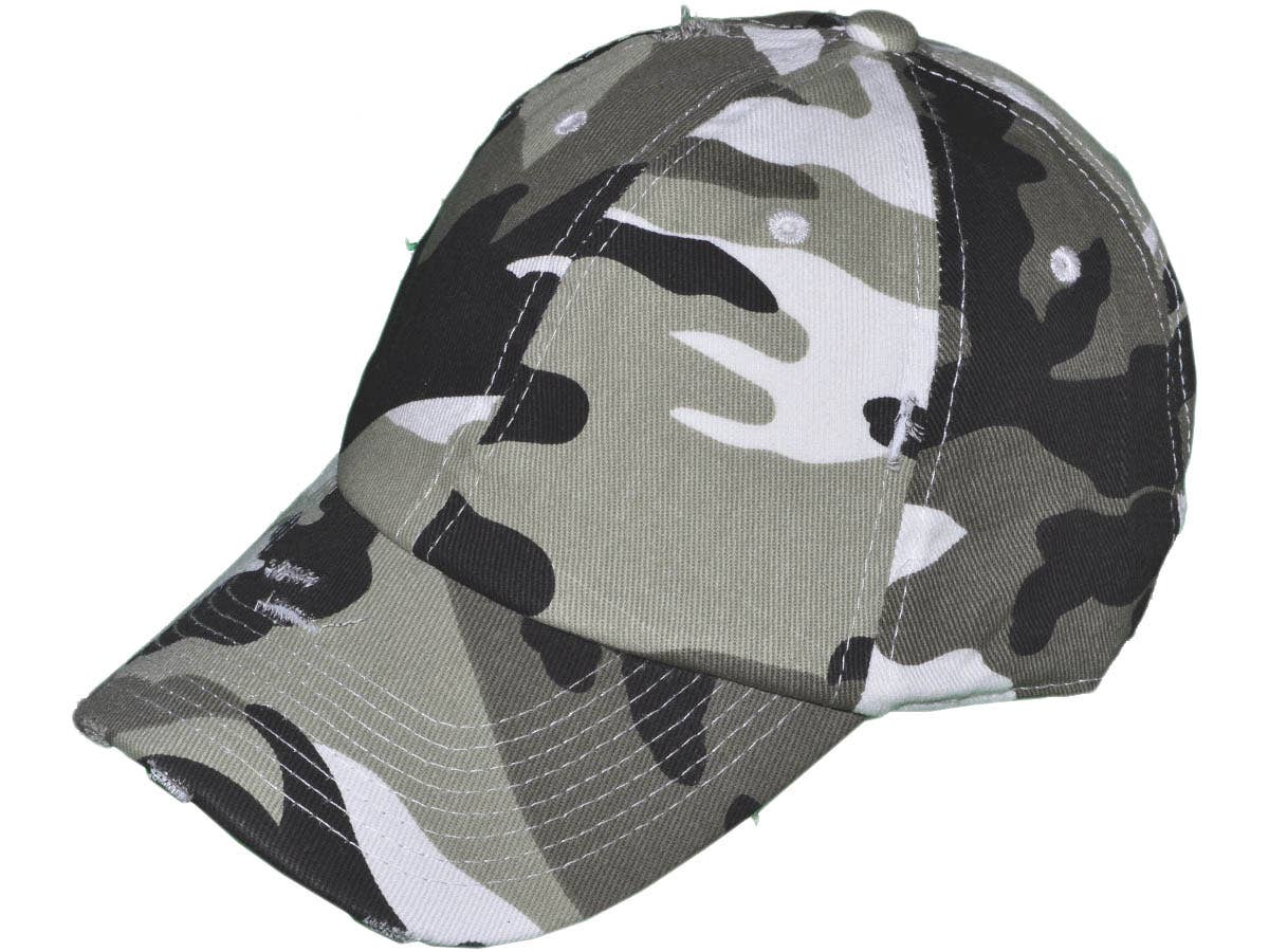 Buck Wholesale - Wholesale Baseball Cap - Men's - Camo Vintage Dad Hats - Low Profile Unstructured Washed5