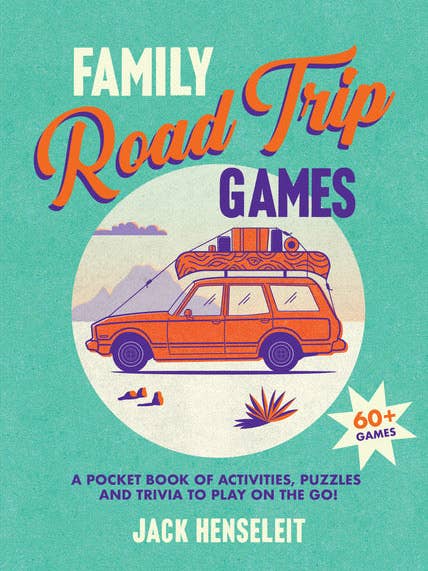 Family Road Trip Games for wholesale by Chronicle Books