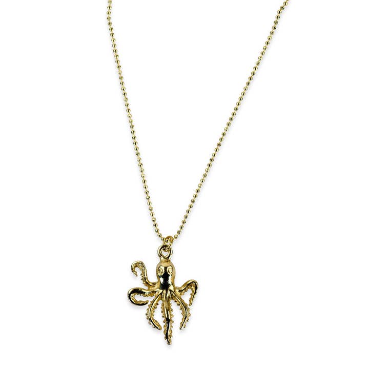 Octopus Pendant Necklace for wholesale by SF BRAND INC