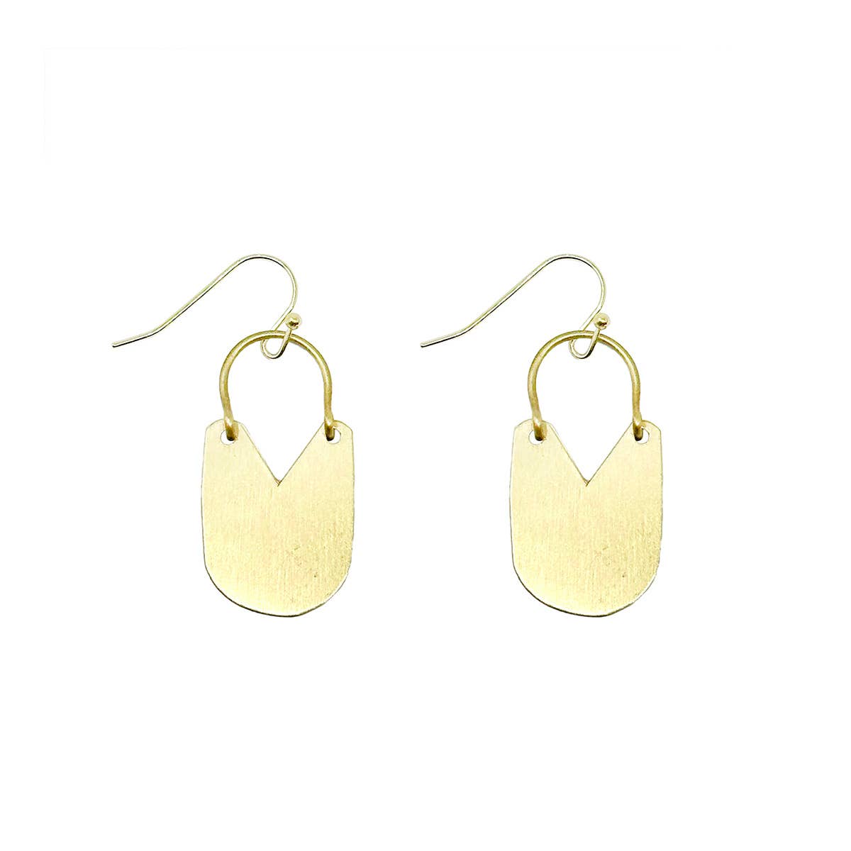 WorldFinds – Engroshandel Hængeøreringe og creoløreringe – Hængslede hængelås øreringe - Guld2