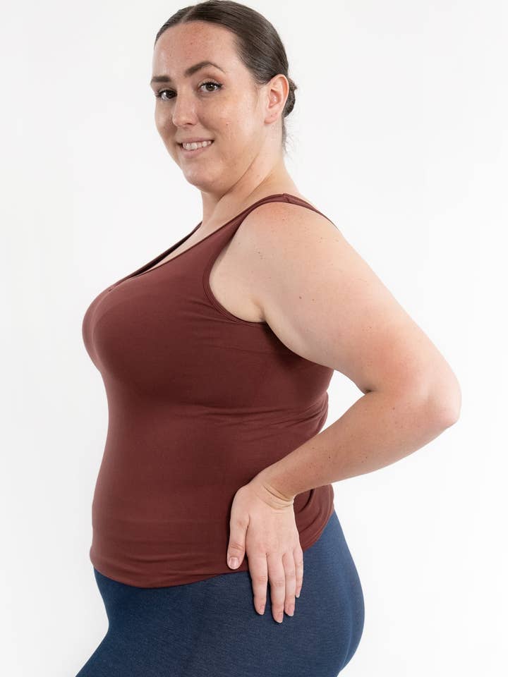 ELIETIAN - Wholesale Tank Top - Women's - Reversible Tank - Curvy Fit48