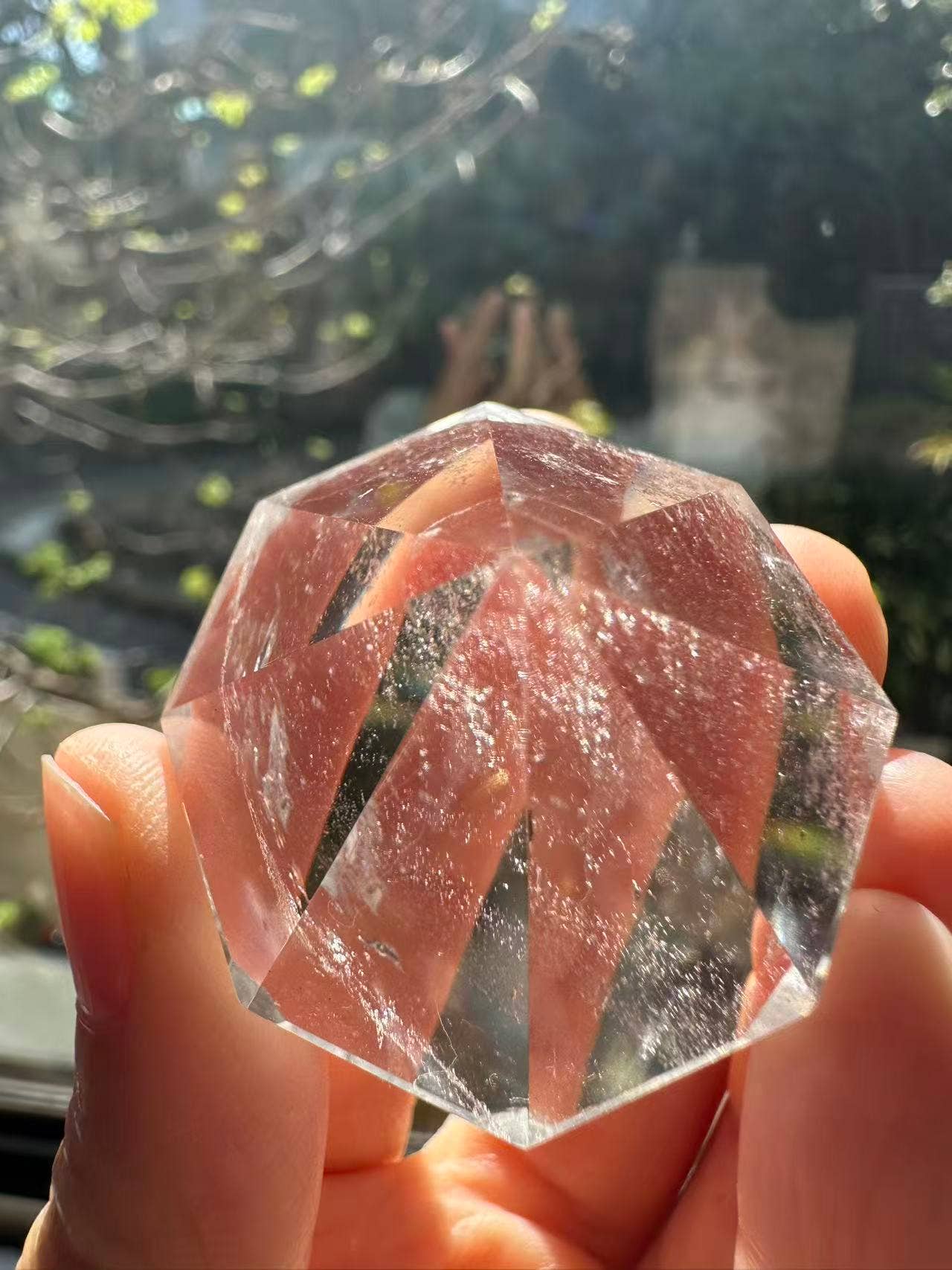 Moon Rituals - Wholesale Spiritual Stone/Crystal - Exquisite Clear Quartz Diamond 3–4cm – Natural Healing Crystal for Clarity, Energy & Christmas Crystal Gift8