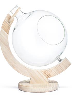 Terrarium Semi Circle Planter Item # 17044 for wholesale by Napco