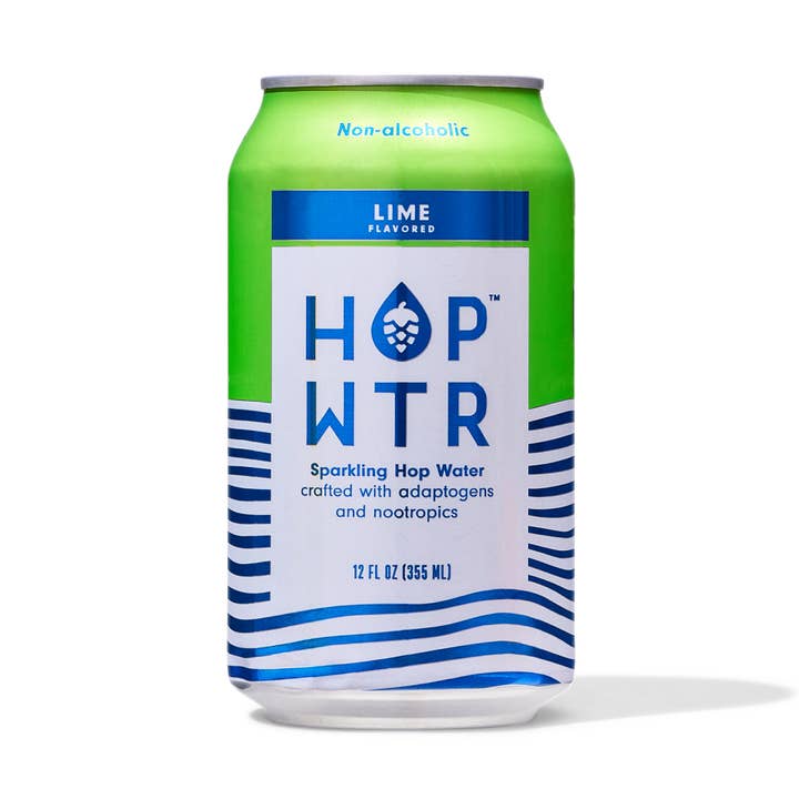 HOPWTR - Lime Sparkling Hop Water (12-Pack) for wholesale by HOPWTR