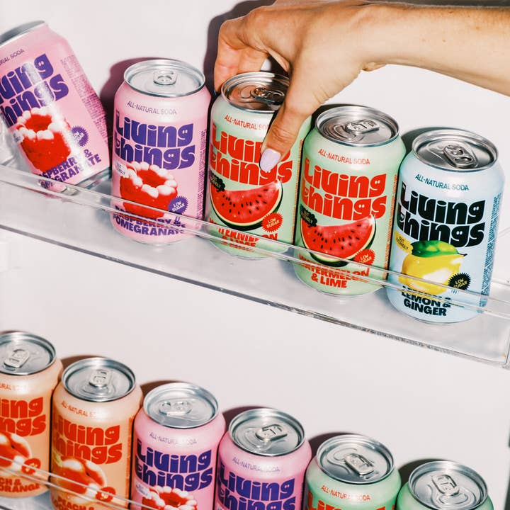 Living Things - Wholesale Frisdrank/koolzuurhoudende drank - Living Things Prebiotic Frisdrank - Perzik & Bloedappelsien