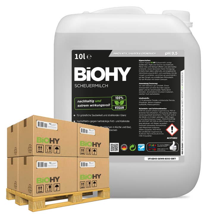 BiOHY - Wholesale Sports/Energy Drink - BiOHY scouring milk, stove cleaner, kitchen cleaner, cleaning milk, B2B2