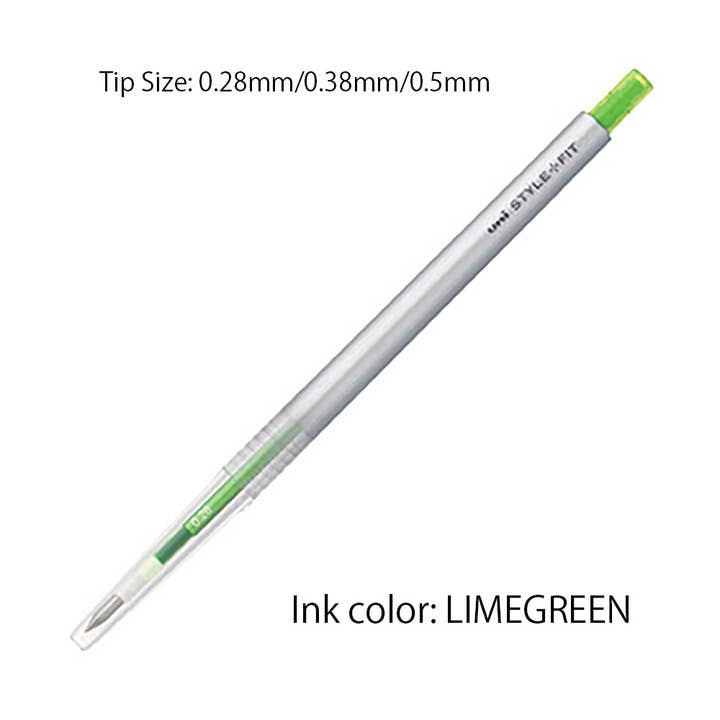 Hakubundo - Wholesale Pen - 【JAPANESE】UNI MITSUBISHI STYLE FIT SINGLE COLOR SLIM GEL PEN3