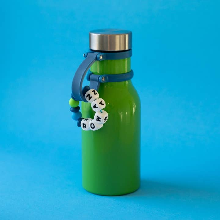 Cara & Co Silicone Craft Supply - Wholesale Beads - Square White Alphabet Silicone Beads3