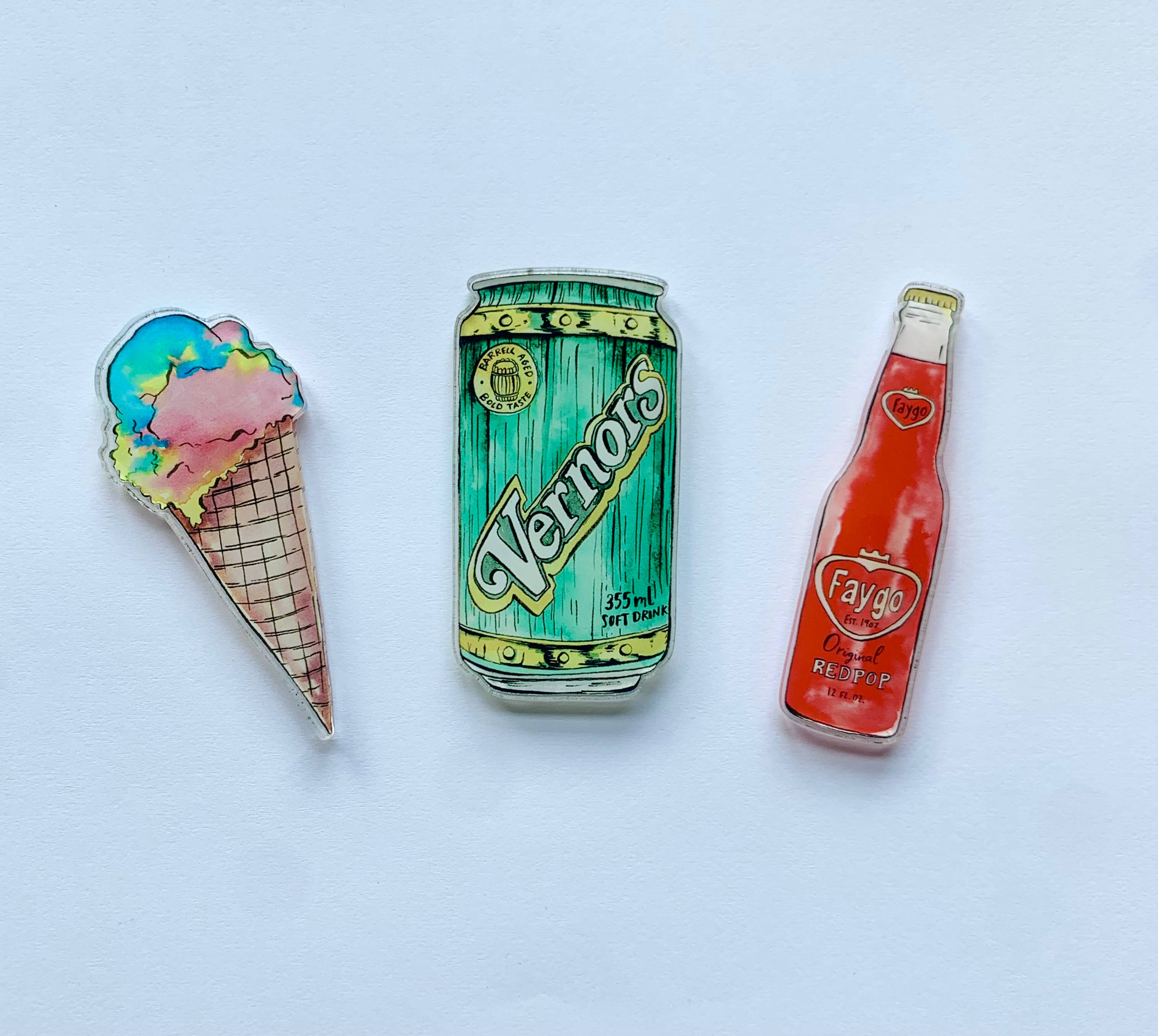 City Bird - Wholesale Magnet - Vernor's Cut-Out Magnet3