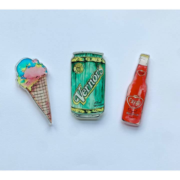 City Bird - Wholesale Magnet - Vernor's Cut-Out Magnet3