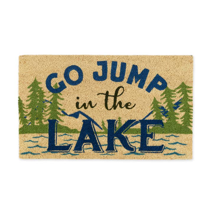 Jump In The Lake Doormat and other Purchase Wholesale go jump in the lake. Free Returns & Net 60 Terms on Faire trending on Faire.