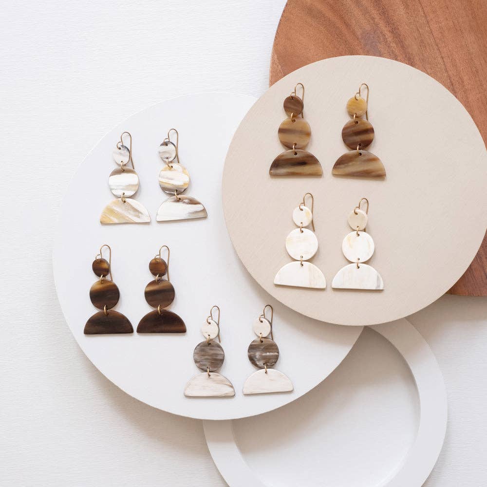 MAADILI COLLECTIVE – Engroshandel Hængeøreringe og creoløreringe – Stigende Sun øreringe4