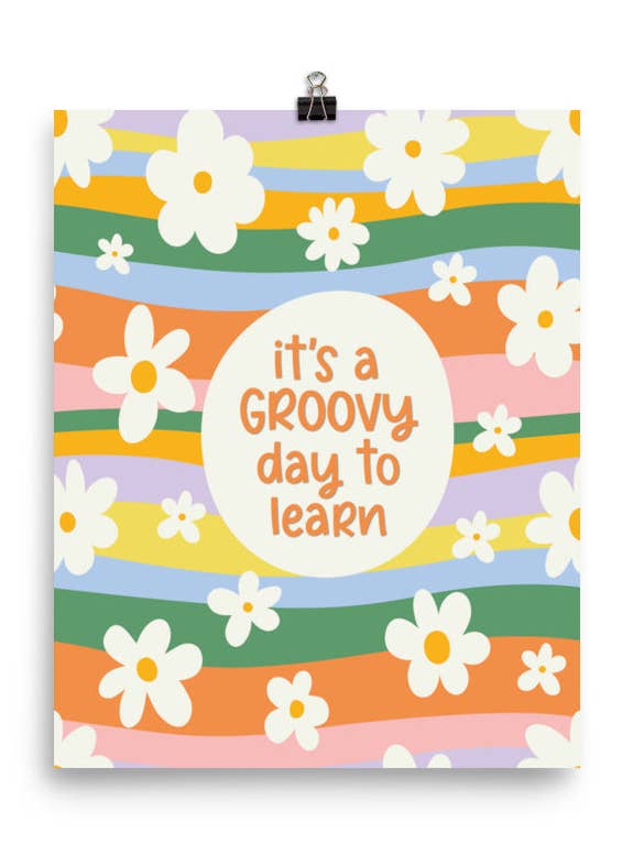 Poster È una bella giornata per imparare per la vendita all'ingrosso da parte di Room 1021