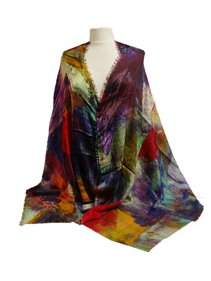 LÃ E ESTOLA MODAL SH WP45 COR B ABSTRACT 2 por atacado de ROGER LAHMY