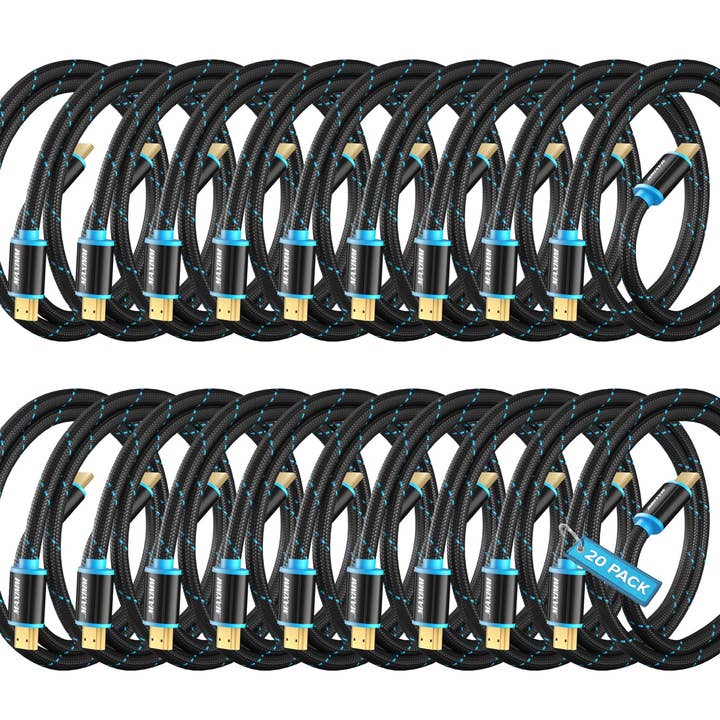 4K HDMI Cable 20-Pack for wholesale by Maximm Cable