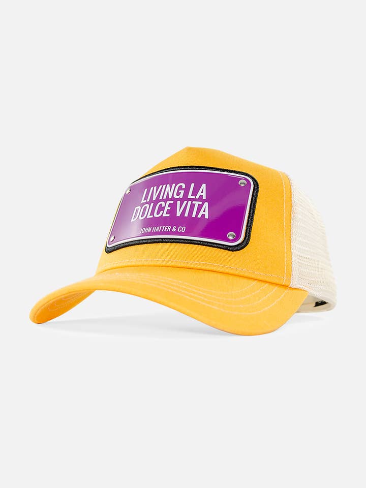 Living La Dolce Vita - Gorra para venta al por mayor de John Hatter & Co