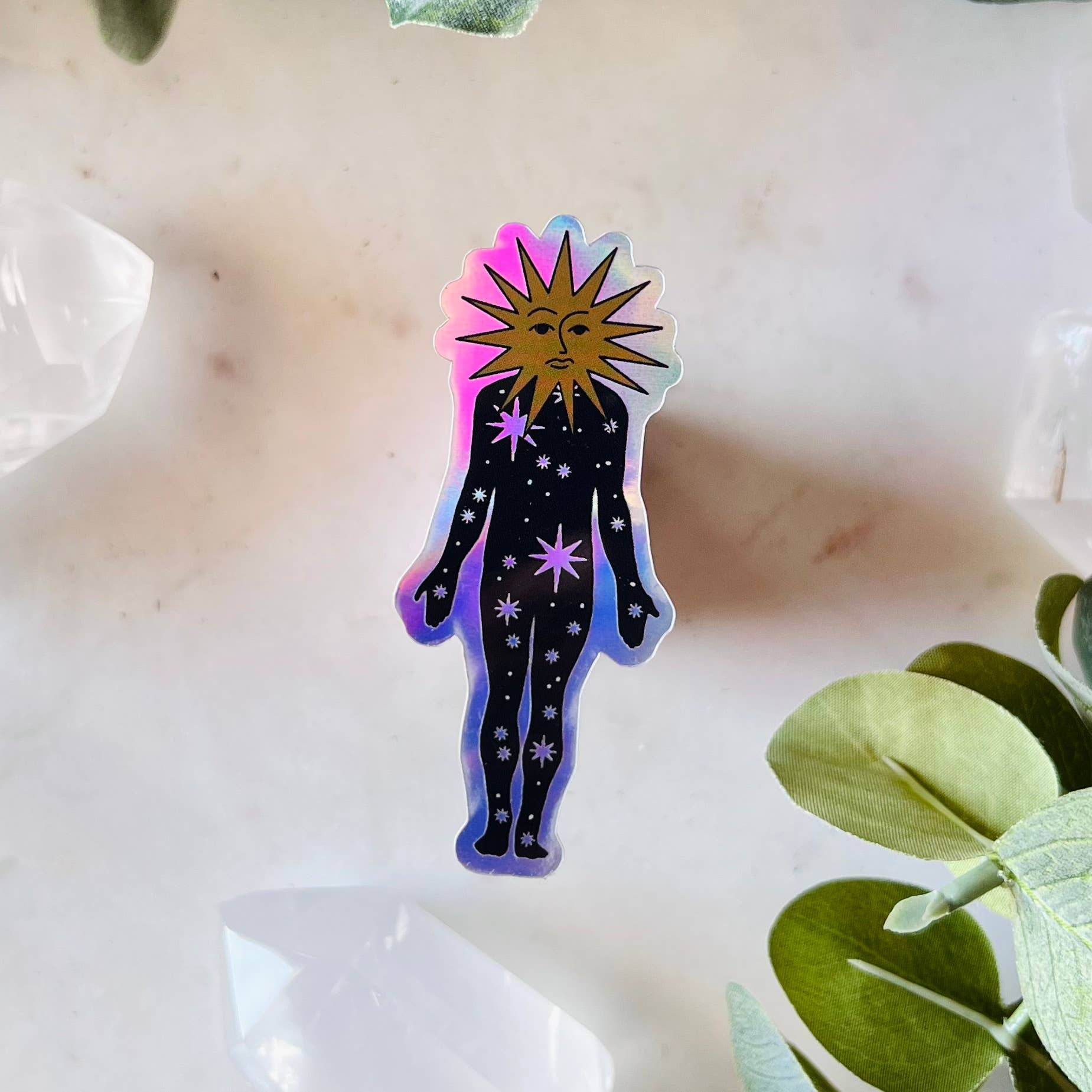 Ark Made - Wholesale Sticker - Optimism Holographic Sticker2