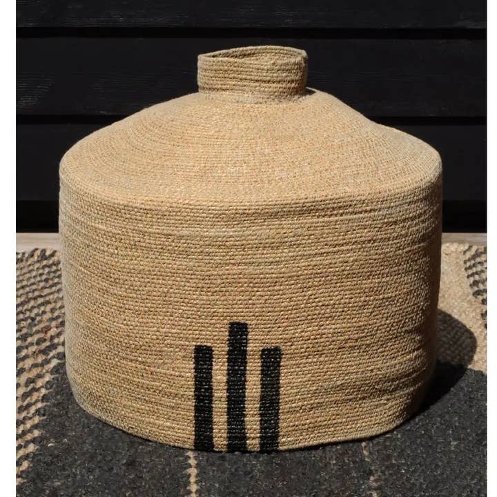 B A O B A B - Maison - Venta al por mayor Floreros - Jarrón gráfico Líneas Carbón0