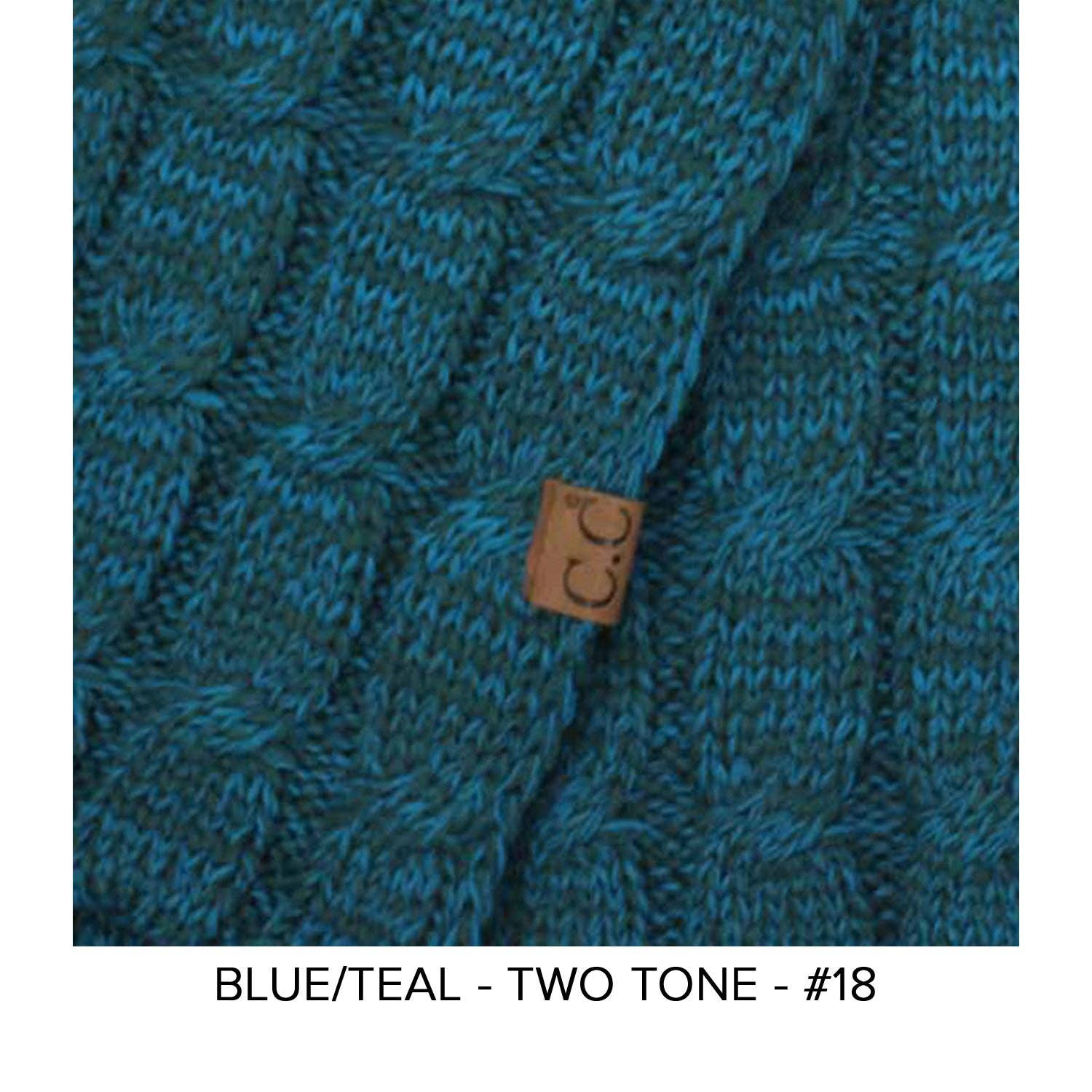 Truly Contagious - Wholesale Gloves - Women's - CC Beanie Wholesale 2-Tone Touchscreen Women's Gloves G-8007