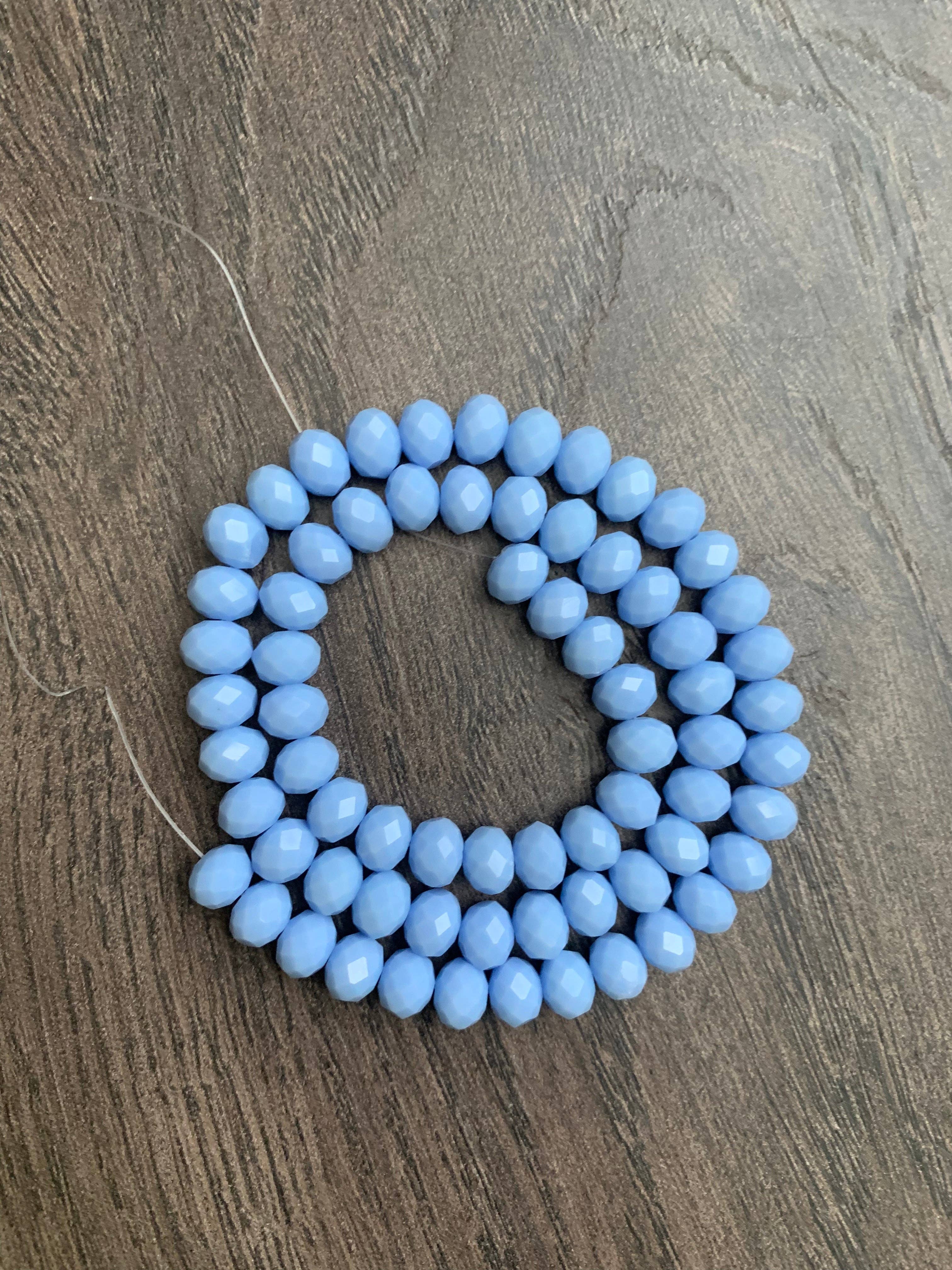 MaddieMayShop - Wholesale Beads - 8mm Rondelles Crystals for Jewelry making7