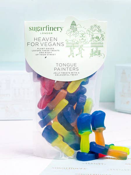 Himmel der Zungenmaler für Veganer Mini-Beutel für den Großhandel von sugarfinery limited