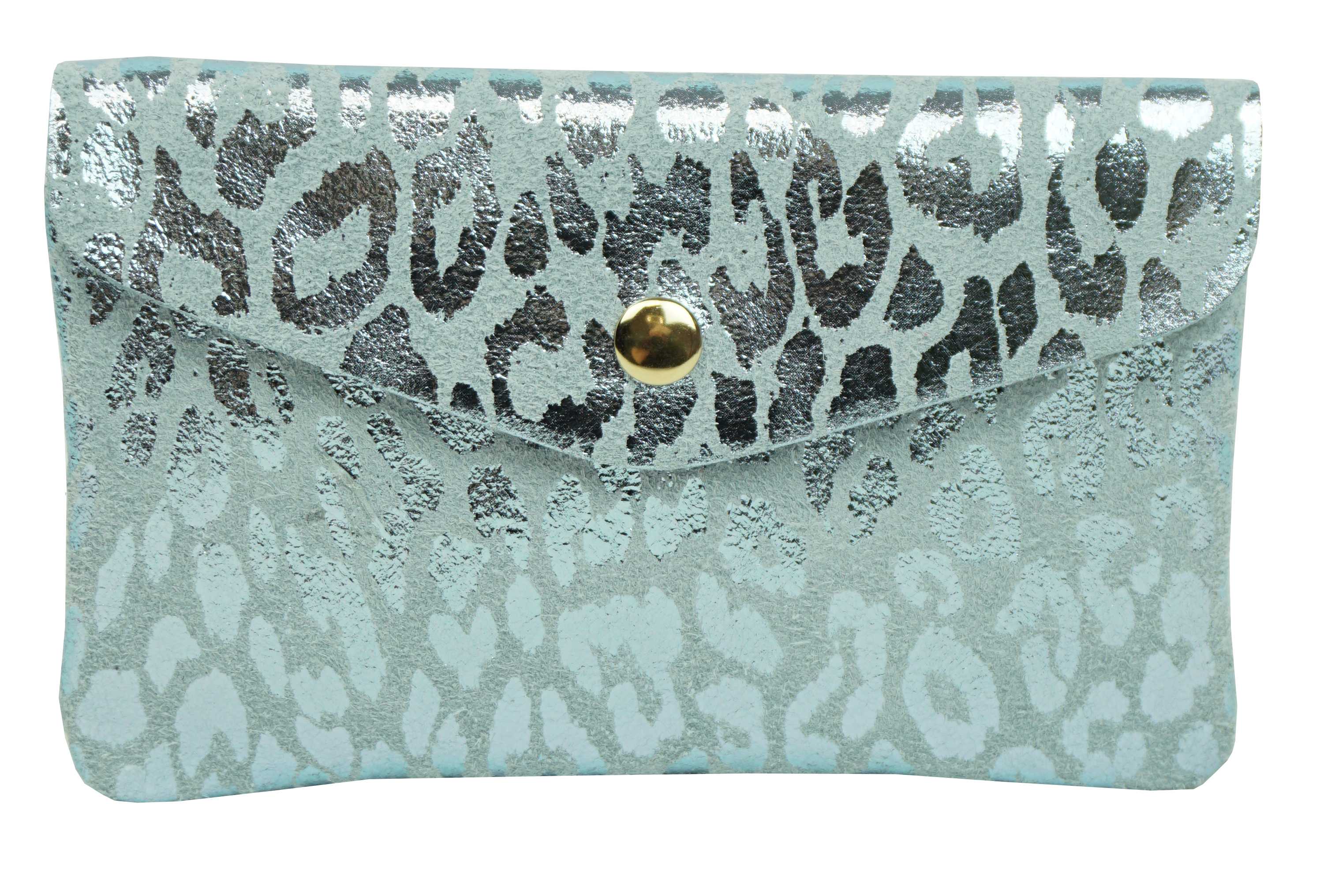 Anais – Engroshandel Tegnebog - Dame – Stor skinnende leopardmønstret læderpung PMD2701I4