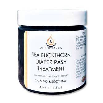 Behandlung von Windelausschlag mit Sanddornöl für den Großhandel von ACT ORGANICS, LLC