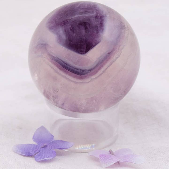 Tiny Rituals - Wholesale Spiritual Stone/Crystal - Rare Rainbow Fluorite Spheres - AAA Premium Quality59