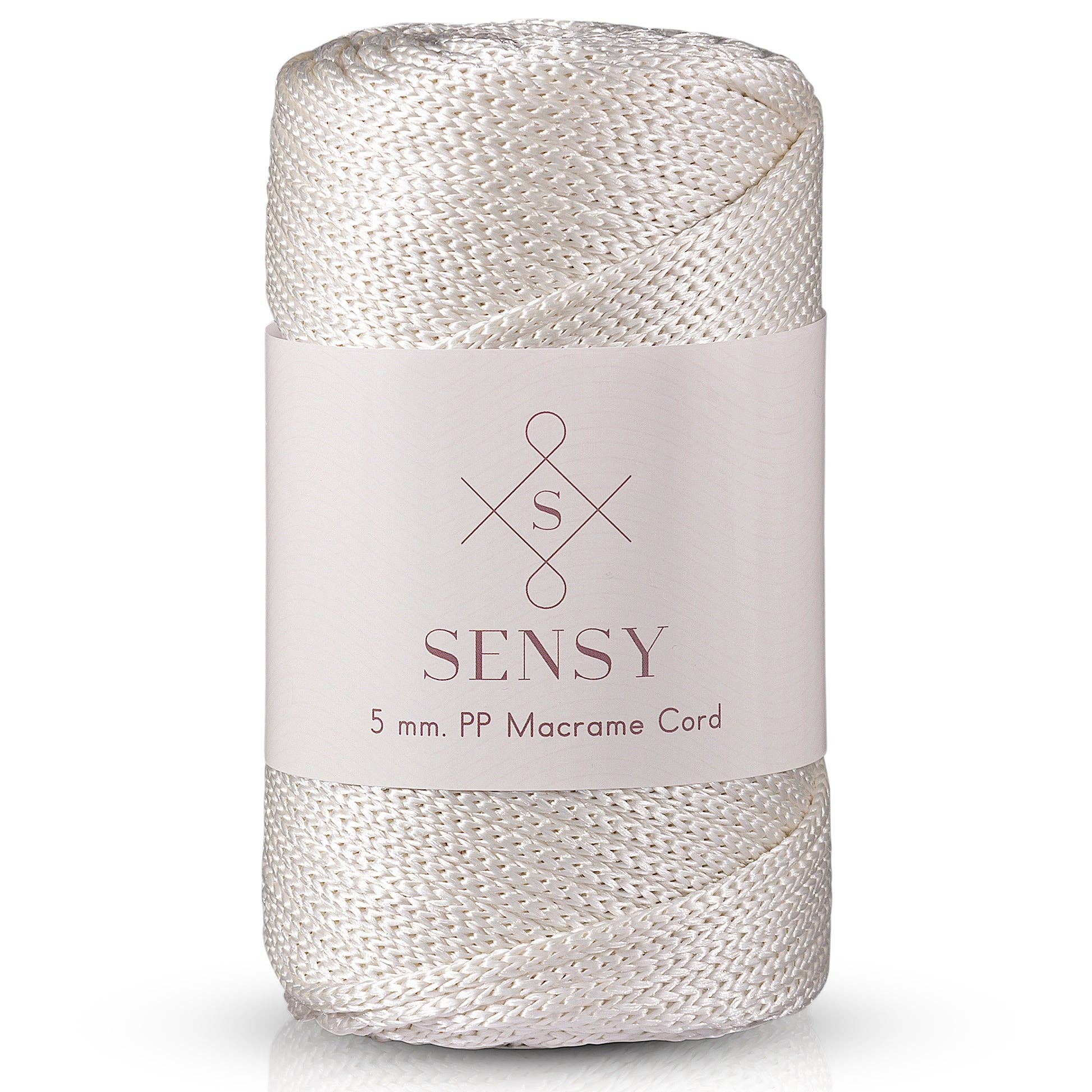 Sensy - Wholesale Yarn - Sensy Premium 5mm - 104 yards 100% Polyester Macrame Yarn20