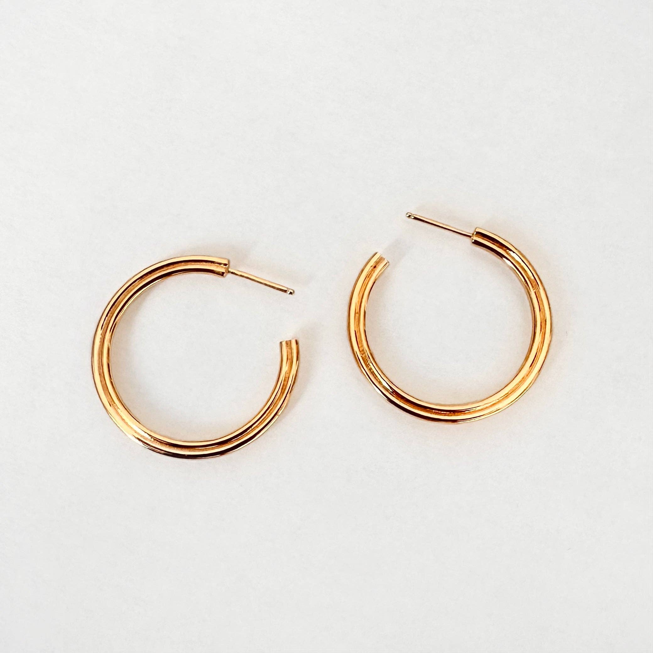 Love Lori Michelle Jewelry - Wholesale Hoop Earrings - Modern Hidden Heart Hoop Earrings6