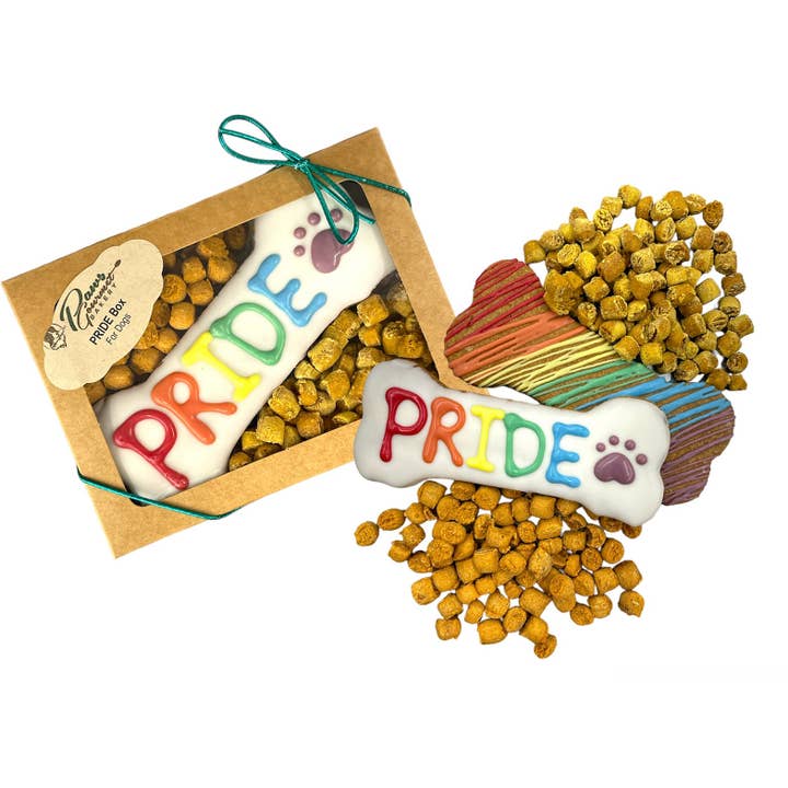 Paws Gourmet Bakery Pride Gift Box Dog Treats for wholesale by Paws Gourmet Bakery