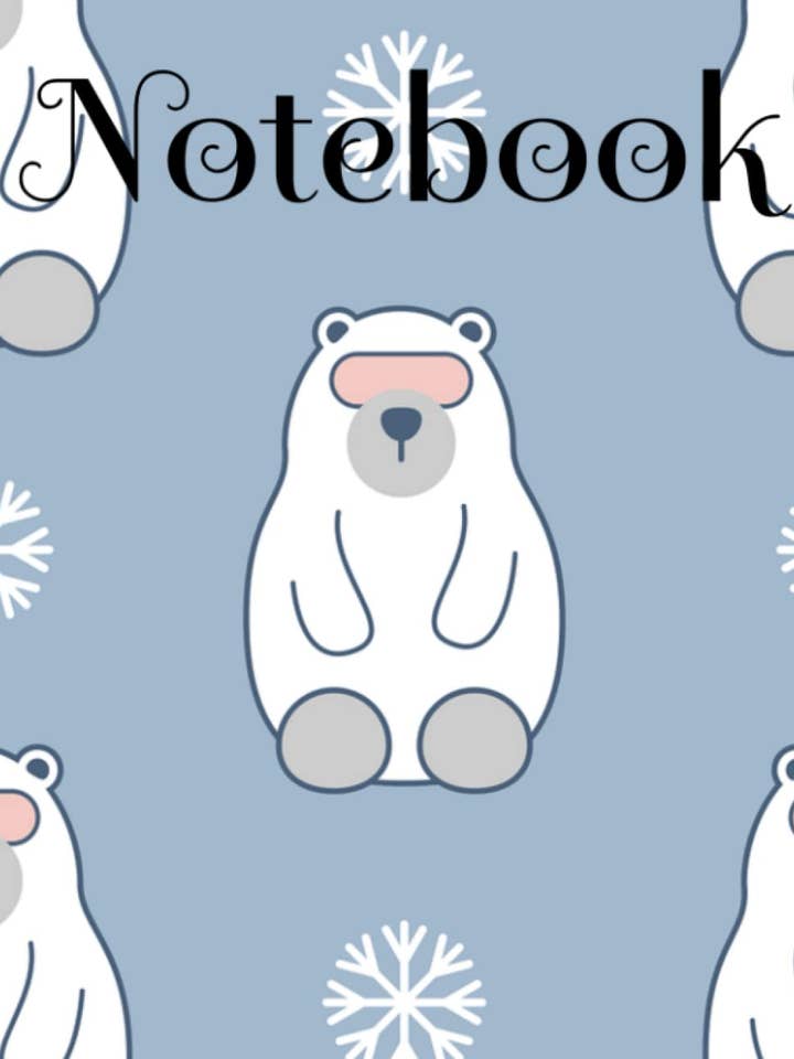 Isbjørn Notebook/Tidsskrift/Dagbog for engroshandel hos Moonlite Mama