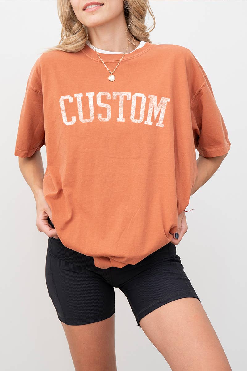 Illustrated Society - Wholesale Tunic - Women's - CUSTOM VINTAGE GRAPHIC OVERSIZED TEE4