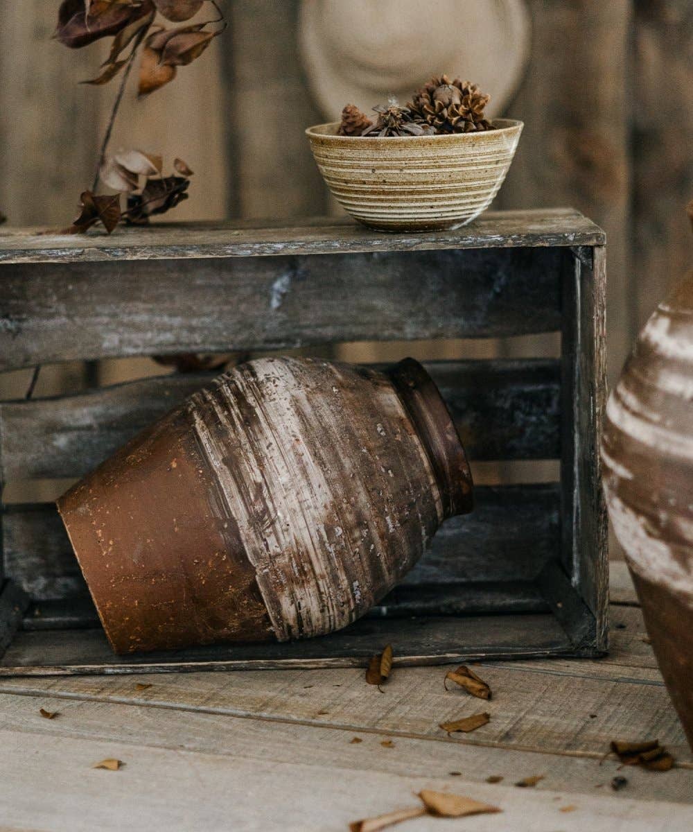 Rustic Reach - Vente Pot - Restauration Pot en Argile Marron5