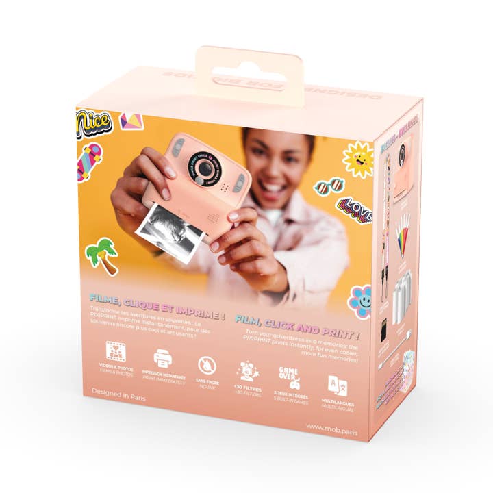 Mobility On Board - Wholesale Classic Toy - Kids - PixiPrint Camera - Pink6