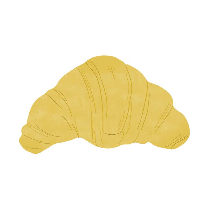 Marque-page en laiton en forme de croissant pour la vente par Pineapple Sundays Design Studio